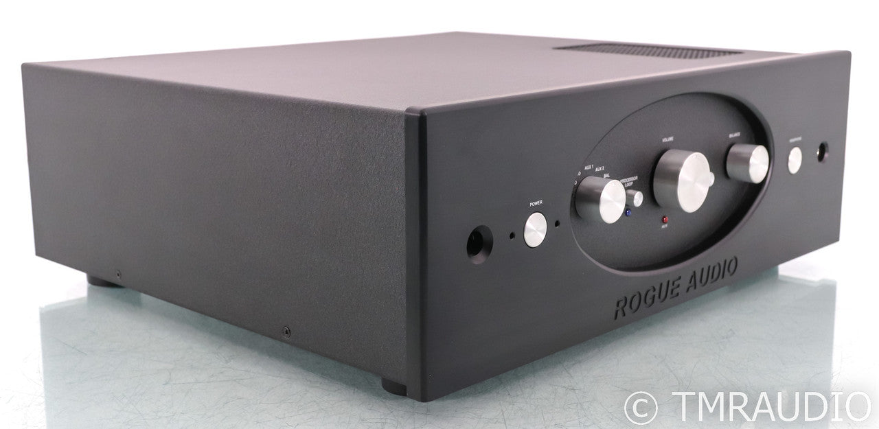 Rogue Audio Pharaoh Tube Hybrid Integrated Amplifier; Remote; Black; MM Phono