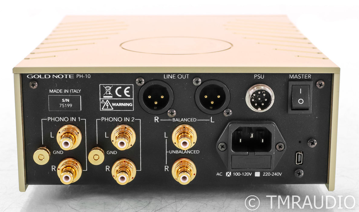 Gold Note PH-10 MM / MC Phono Preamplifier; PH10 (Open Box)