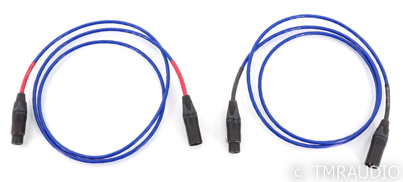 Nordost Blue Heaven XLR Cables; 1.5m Pair Balanced Interconnects