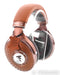 Focal Stellia Closed Back Headphones; Chocolate Leather