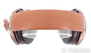 Focal Stellia Closed Back Headphones; Chocolate Leather