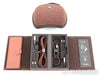 Focal Stellia Closed Back Headphones; Chocolate Leather