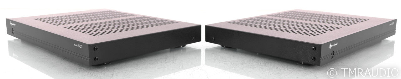 Outlaw Model 2200 Mono Power Amplifiers; Black Pair
