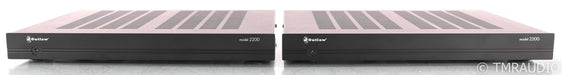 Outlaw Model 2200 Mono Power Amplifiers; Black Pair