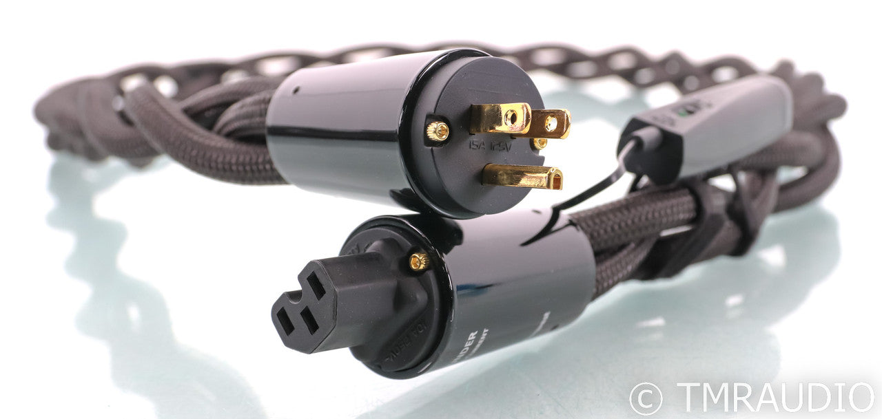 AudioQuest Thunder High Current Power Cable; 2m AC Cord; 72v DBS
