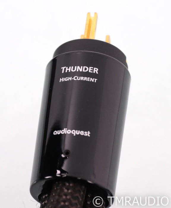 AudioQuest Thunder High Current Power Cable; 2m AC Cord; 72v DBS