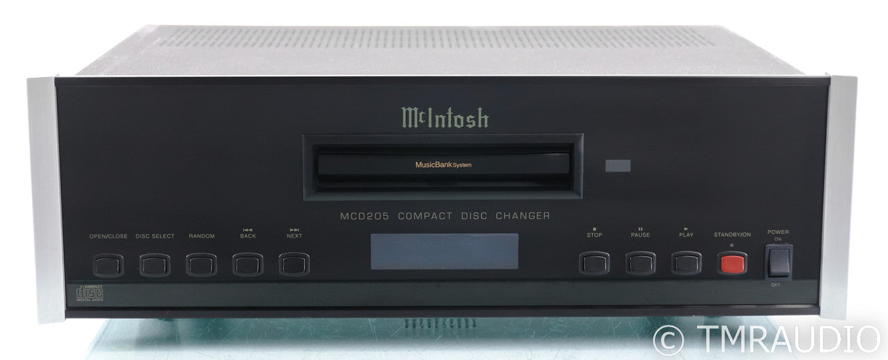 McIntosh MCD205 5-disc CD Changer; Remote; MCD-205