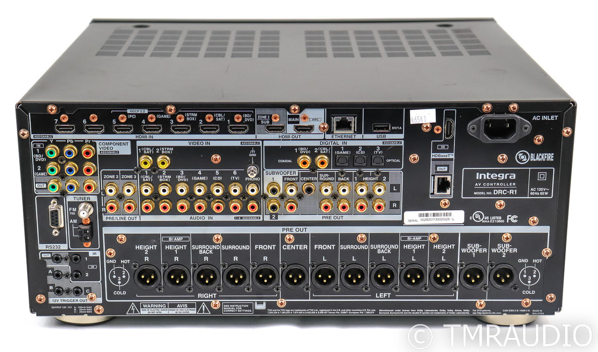 Integra DRC-R1 11.2 Channel Home Theater Processor; DRCR-1; Remote