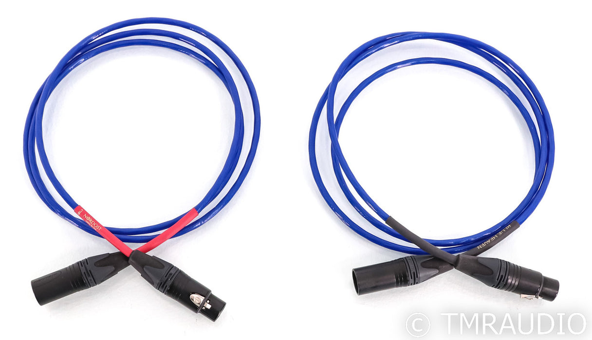 Nordost Blue Haven XLR Cables; 1.5m Pair Balanced Interconnects