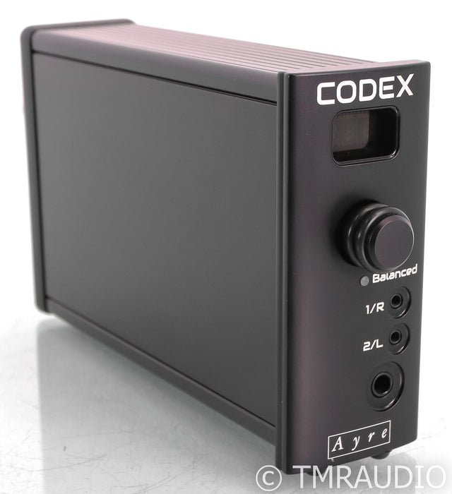 Ayre Codex Headphone Amplifier / DAC; D/A Convertor; DSD