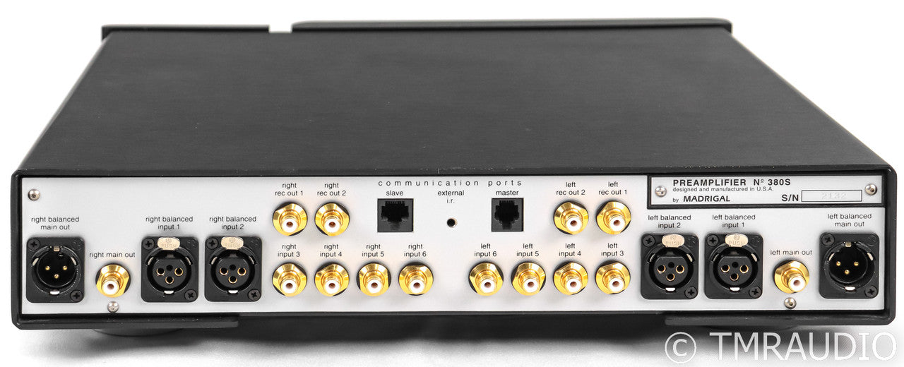 Mark Levinson No. 380S Stereo Preamplifier; Remote