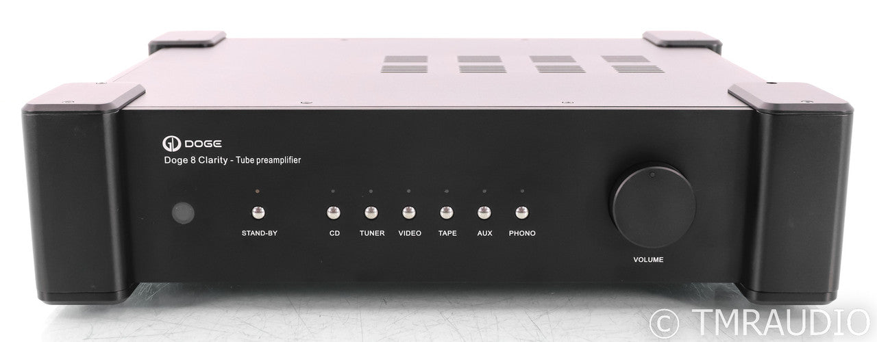 Doge 8 Clarity Stereo Tube Preamplifier; Remote; MM / MC Phono