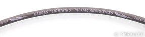 Cardas Lightning RCA Digital Coaxial Cable; Single 1m Interconnect