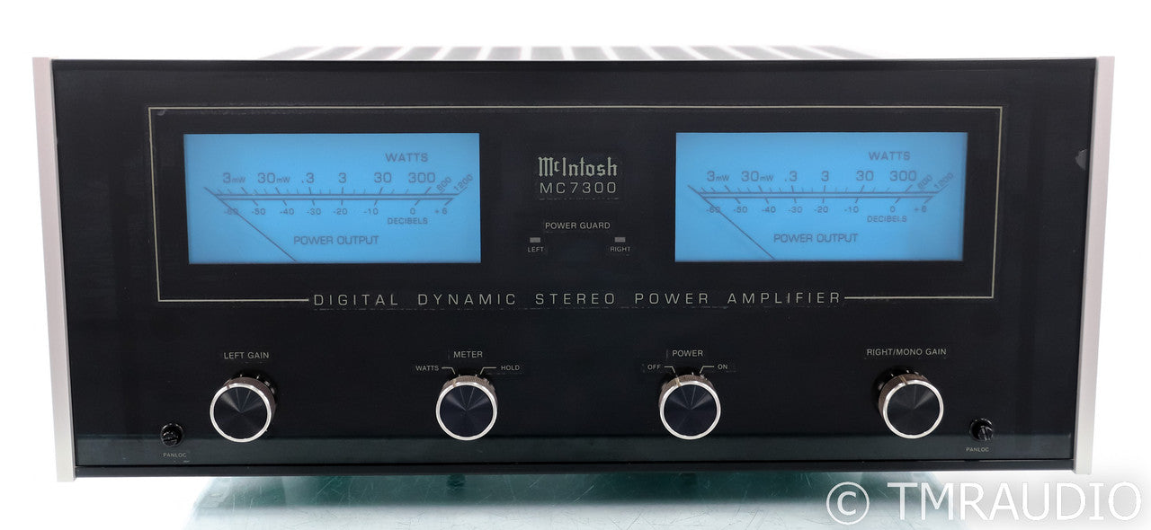 McIntosh MC7300 Digital Dynamic Stereo Power Amplifier; MC-7300