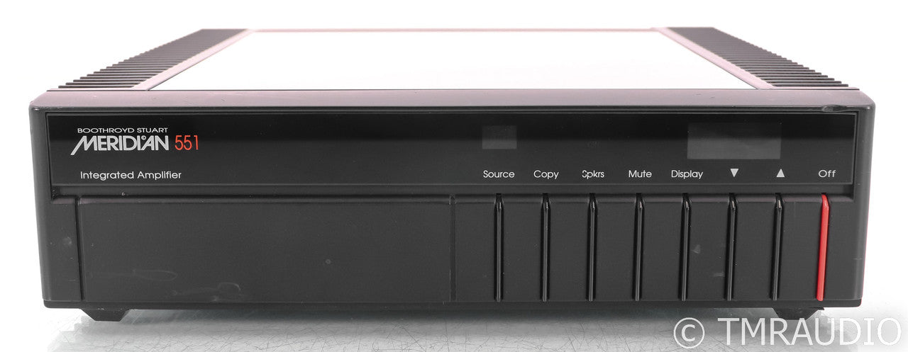 Meridian 551 Stereo Integrated Amplifier; Remote
