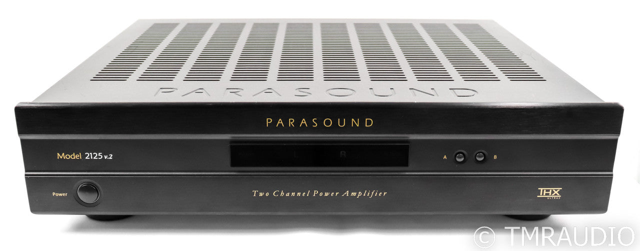Parasound NewClassic 2125 v.2 Stereo Power Amplifier; 2125 V2; Black