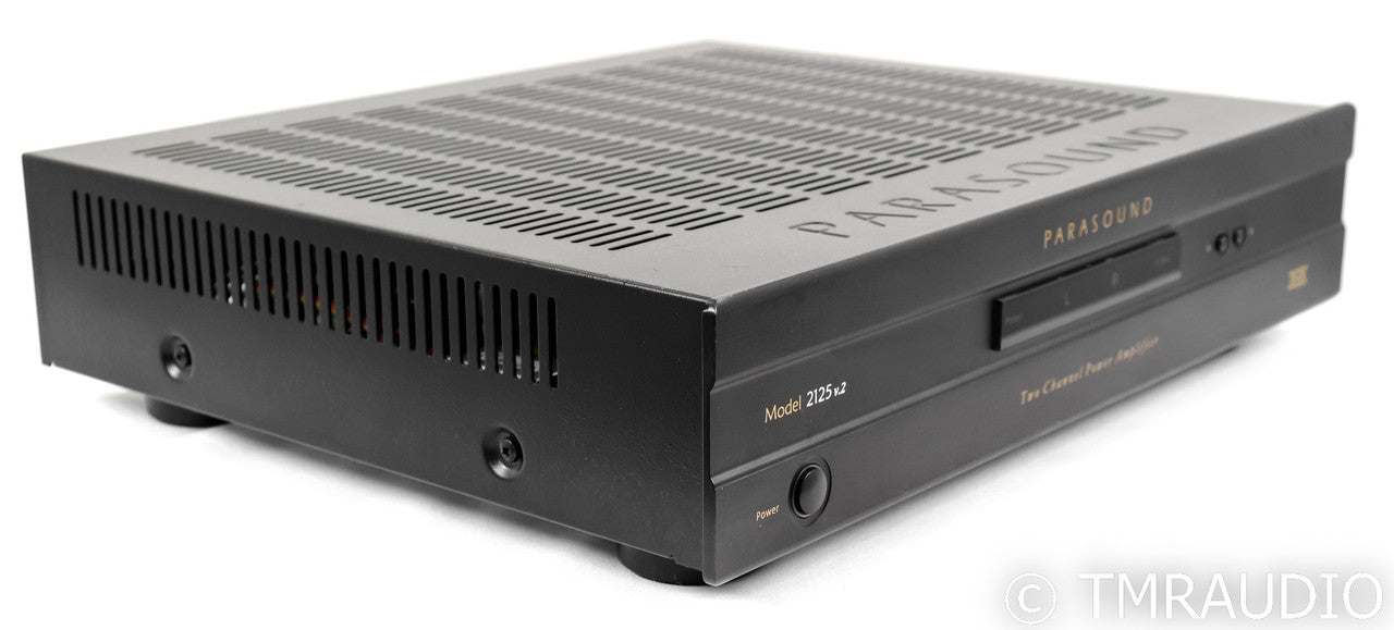 Parasound NewClassic 2125 v.2 Stereo Power Amplifier; 2125 V2; Black
