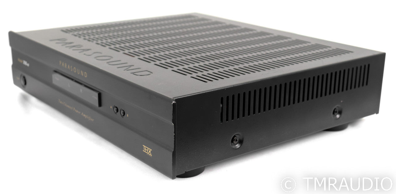 Parasound NewClassic 2125 v.2 Stereo Power Amplifier; 2125 V2; Black