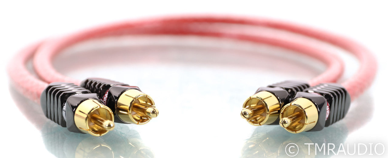 StraightWire Encore II RCA Cables; 0.5m Pair Interconnects