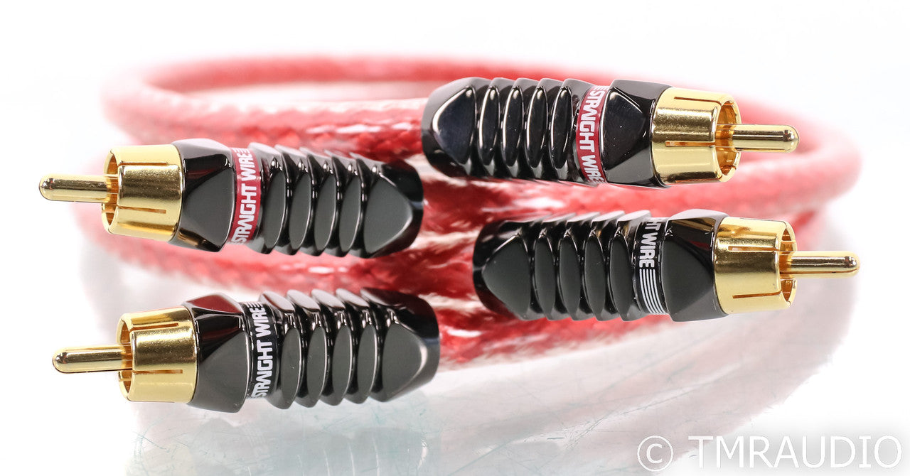 StraightWire Encore II RCA Cables; 0.5m Pair Interconnects