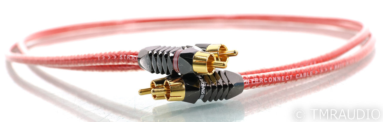 StraightWire Encore II RCA Cables; 1.5m Pair Interconnects