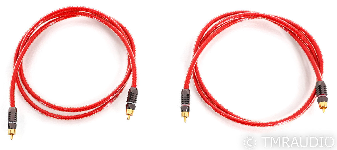 StraightWire Encore II RCA Cables; 1.5m Pair Interconnects