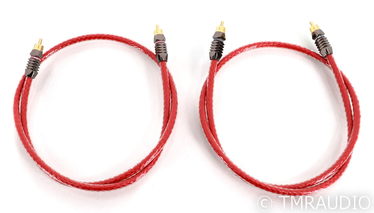 StraightWire Encore II RCA Cables; 1.5m Pair Interconnects