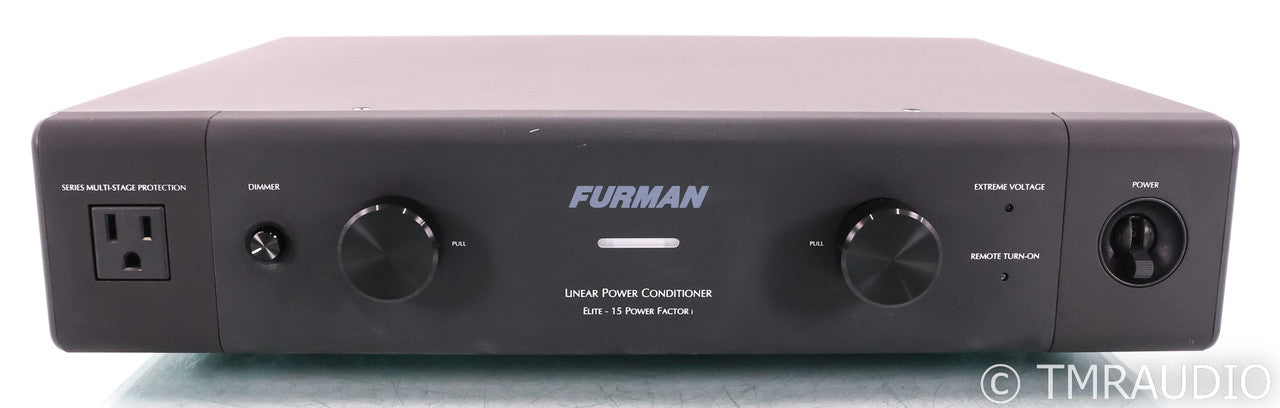 Furman Elite-15PFI AC Power Line Conditioner; Elite15; Power Factor i; Black