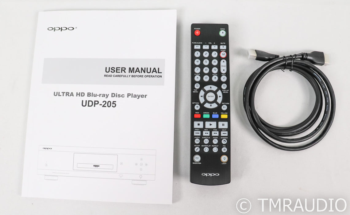 Oppo UDP-205 Universal 4K UHD Blu-Ray Player; UDP205; Remote