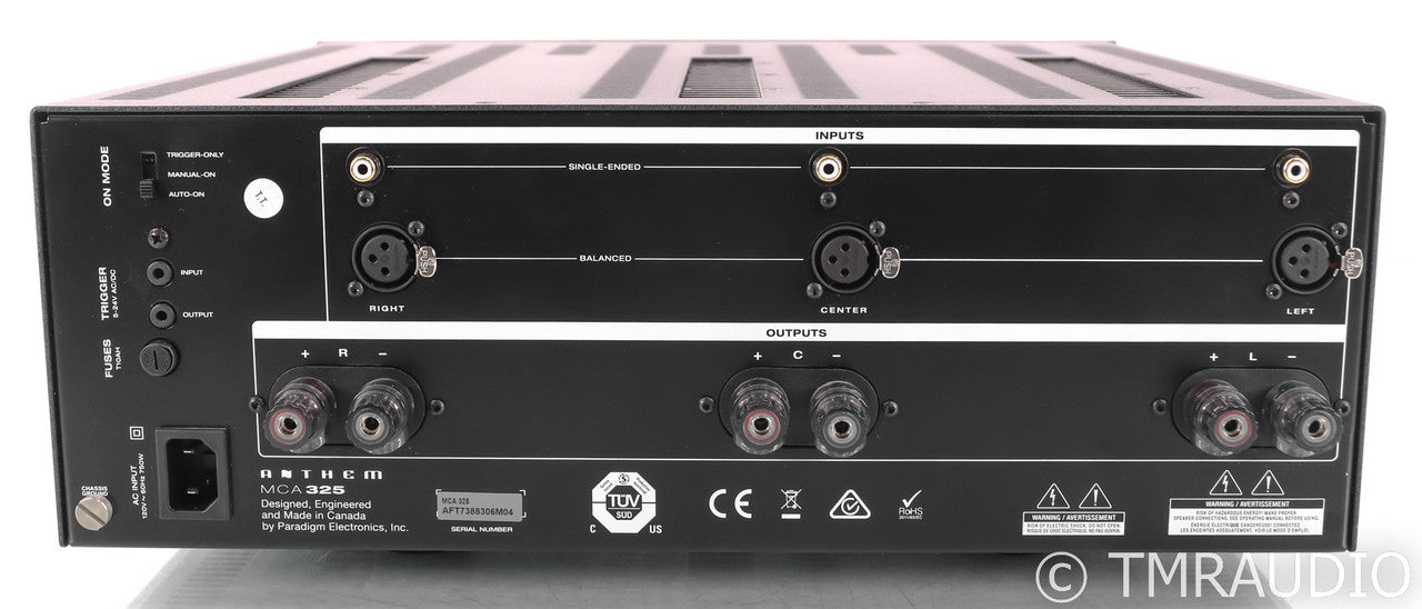 Anthem MCA 325 3 Channel Power Amplifier