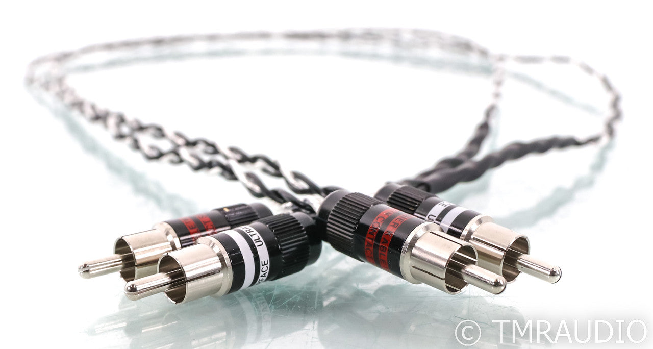 Kimber Kable Silver Streak RCA Cables; 1m Pair Interconnects