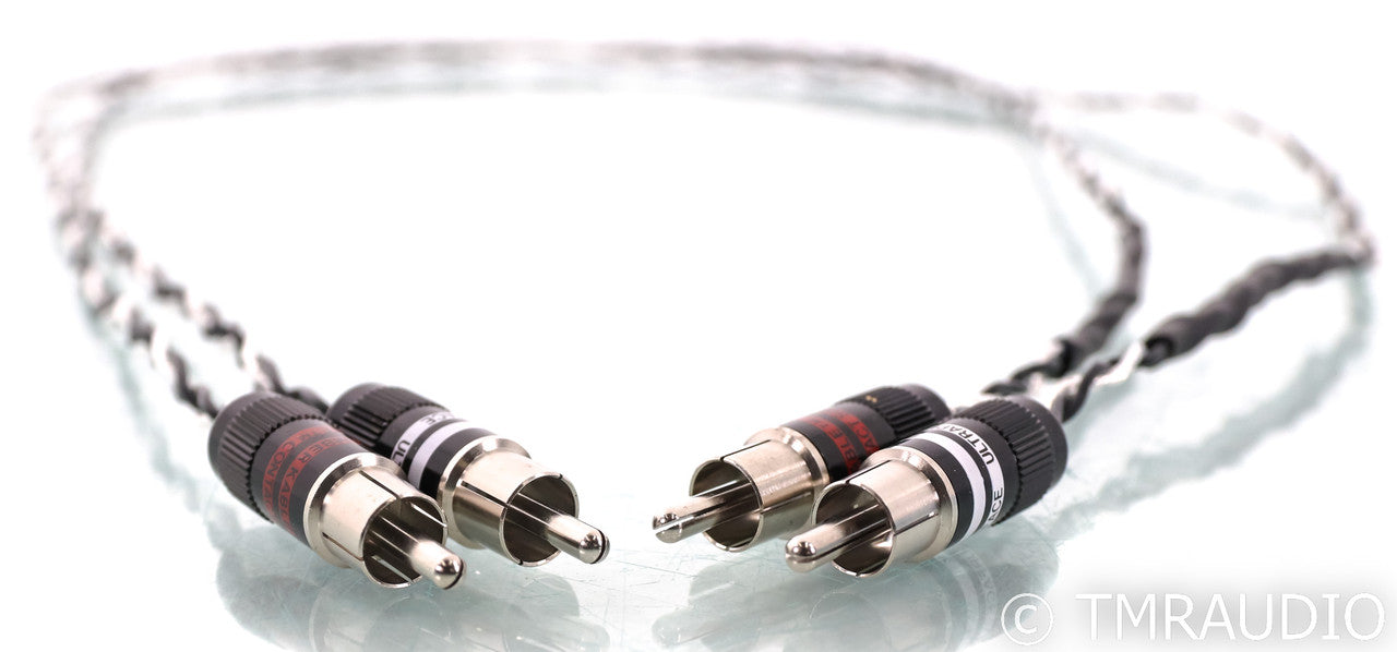 Kimber Kable Silver Streak RCA Cables; 1m Pair Interconnects