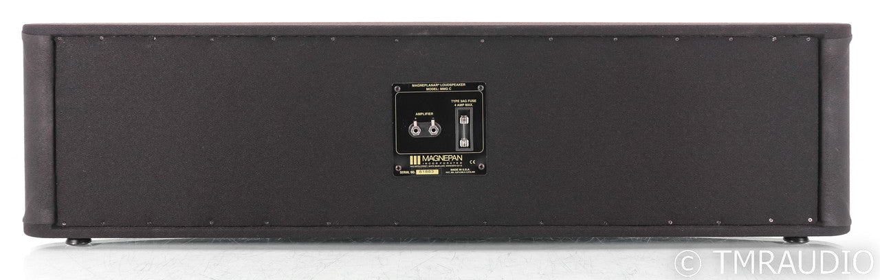 Magnepan MMG C Planar Magnetic Center Channel Speaker; Black / Oak (Open Box)