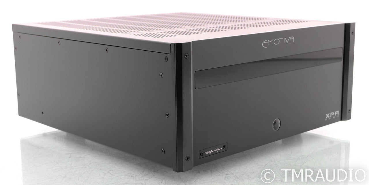 Emotiva XPA DR3 3-Channel Power Amplifier; Differential Reference; Gen 3