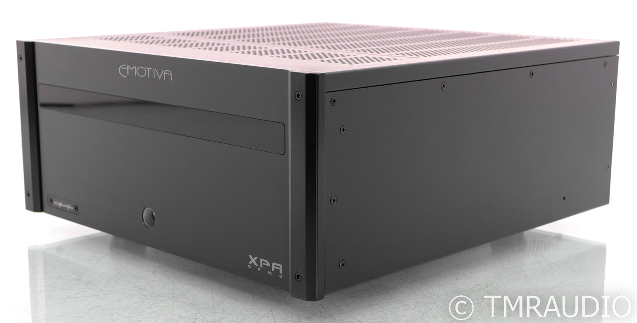 Emotiva XPA DR3 3-Channel Power Amplifier; Differential Reference; Gen 3