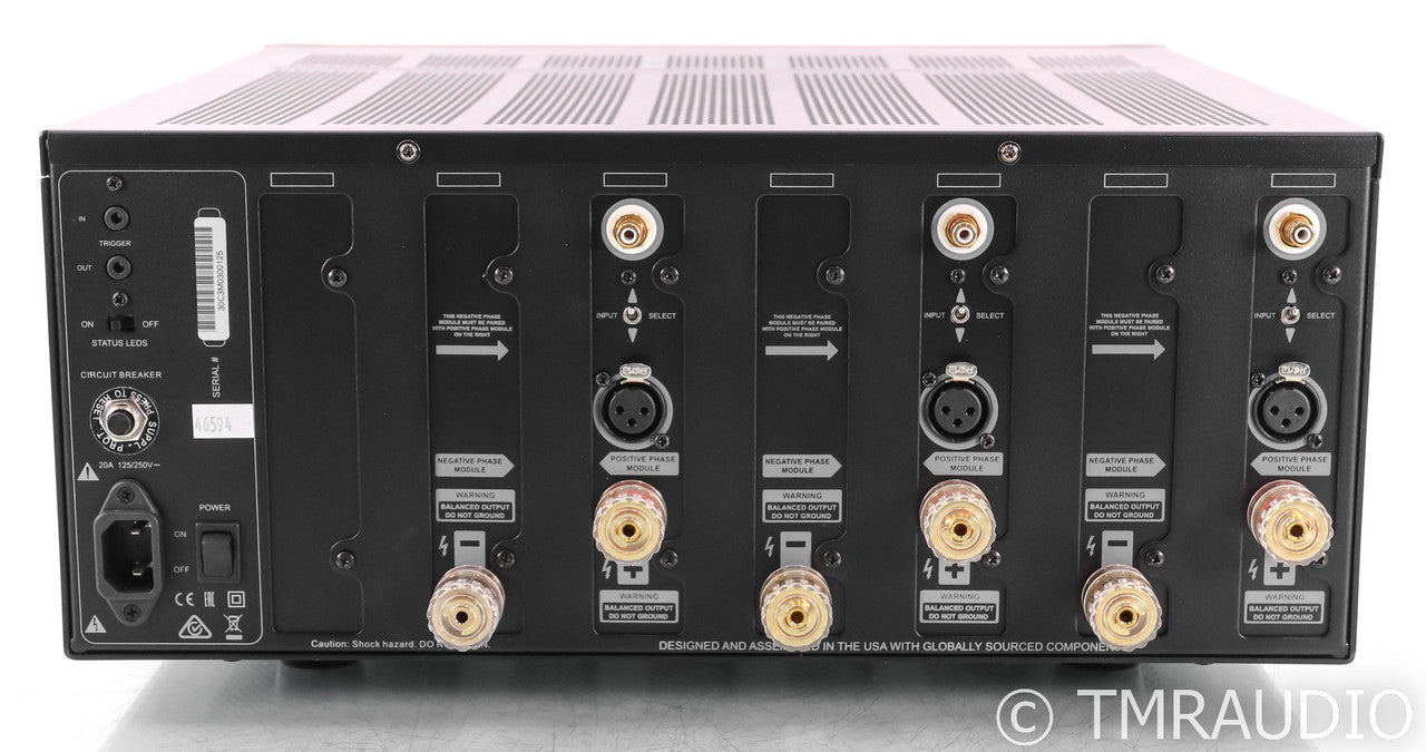 Emotiva XPA DR3 3-Channel Power Amplifier; Differential Reference; Gen 3