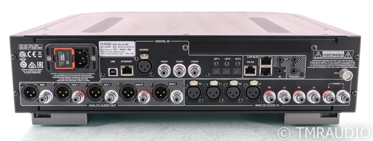 Classe Delta PRE Stereo Preamplifier / DAC; MM / MC Phono; Remote
