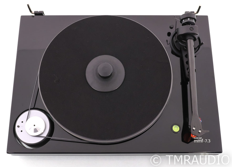 Music Hall mmf-7.3 Belt Drive Turntable; Piano; Ortofon 2M Bronze Cartridge