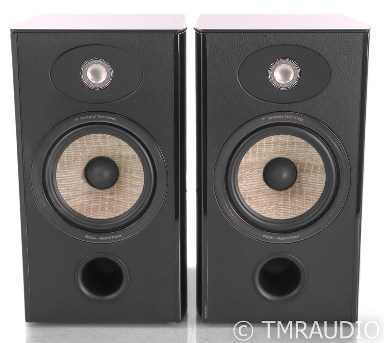 Focal Aria 906 Bookshelf Speakers; Piano Black Pair