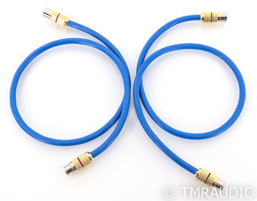 Cardas Clear Rev 1 XLR Cables; 1m Pair Balanced Interconnects