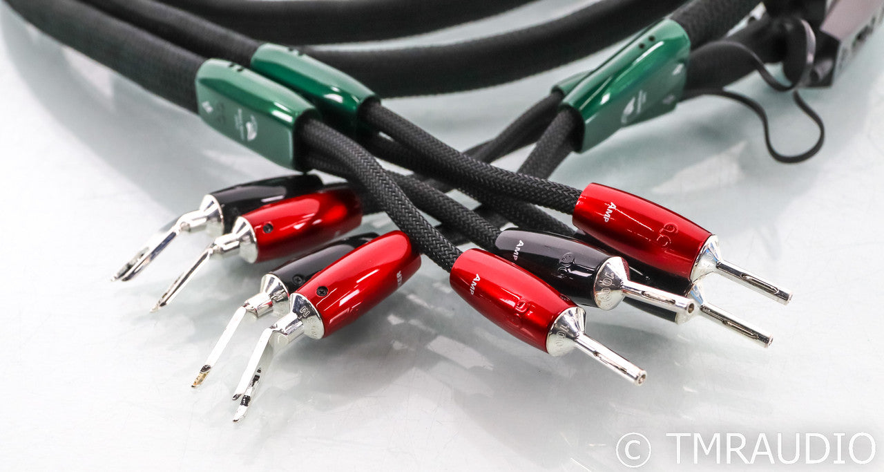 AudioQuest Robin Hood ZERO Speaker Cables; 12ft Pair; 72v DBS