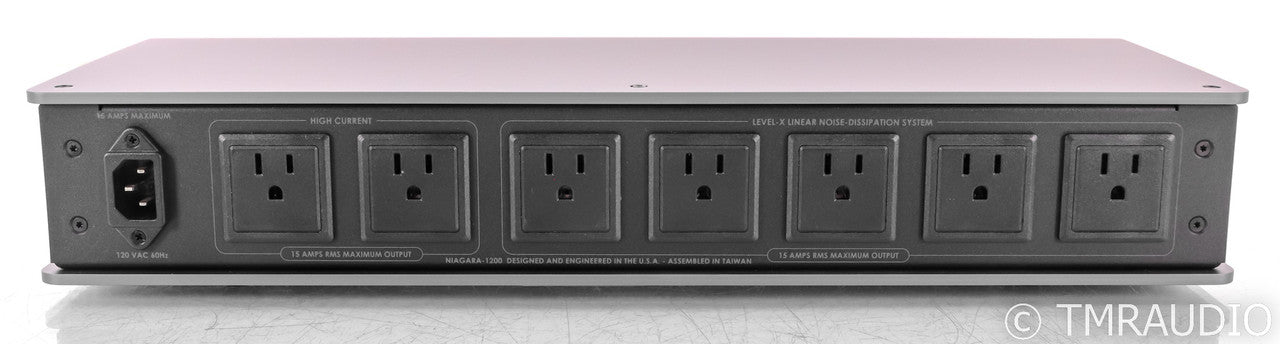 AudioQuest Niagara 1200 AC Power Line Conditioner; NRG-Y3 Power Cable (Open Box)