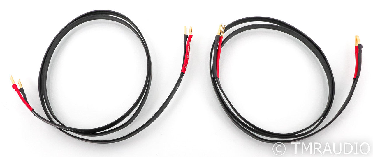 Tellurium Q Black II Speaker Cables; 1.5m Pair