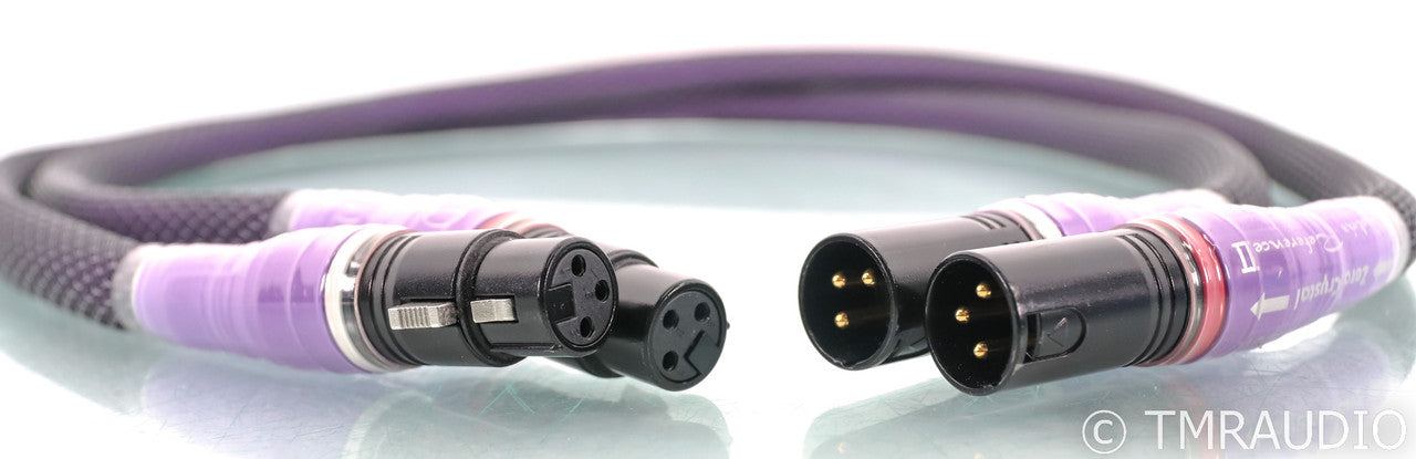 Acoustic Zen Matrix Reference II XLR Cables; 1m Pair Balanced Interconnects