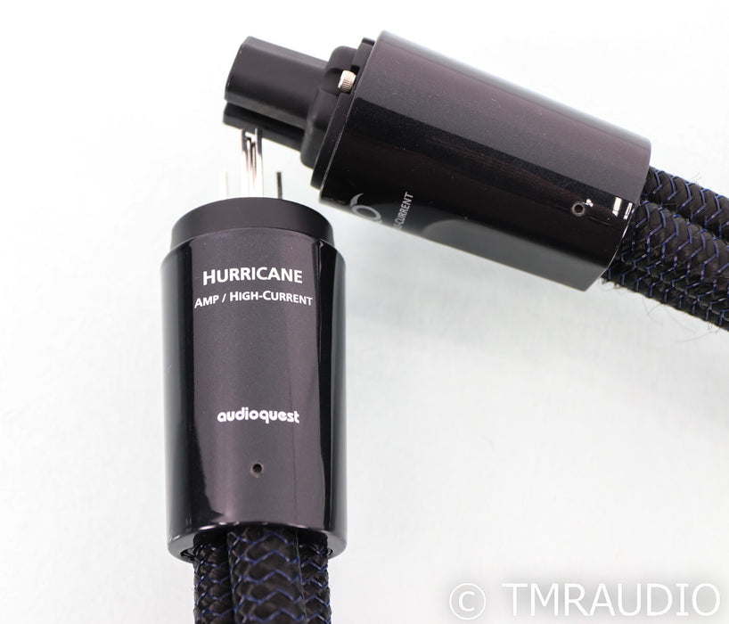 AudioQuest Hurricane High (Variable) Current Power Cable; 1m AC Cord; 72v DBS