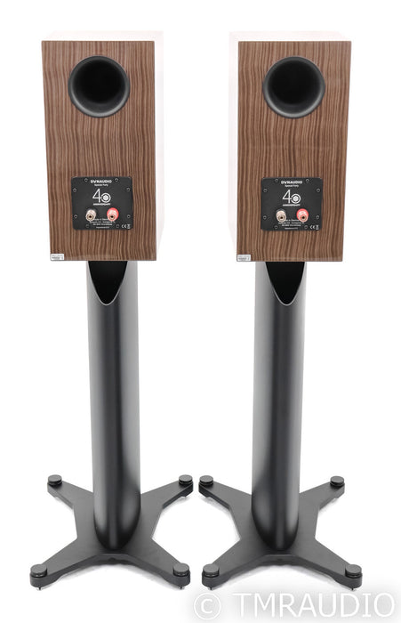 Dynaudio Special Forty Bookshelf Speakers w/ Stands; Ebony Wave High Gloss Pair