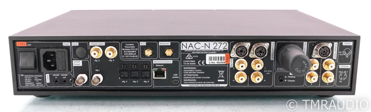 Naim NAC-N 272 Wireless Network Streamer; Remote; NACN272