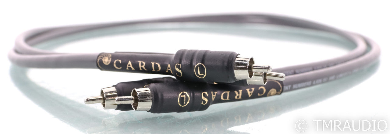 Cardas 300-B Micro RCA Cables; 1m Pair Interconnects; 300B