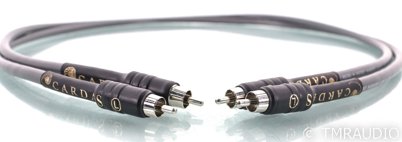 Cardas 300-B Micro RCA Cables; 1m Pair Interconnects; 300B