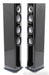 ELAC Navis Powered Floorstanding Speakers; Piano Black Pair